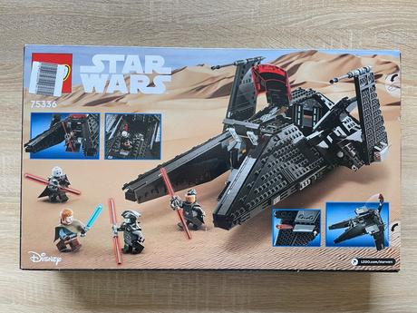 Lego star wars 75336 the inquisitor's scythe nové,