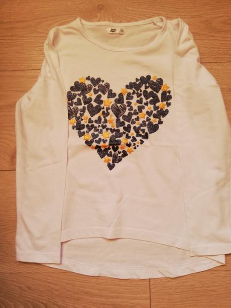 Tričko srdiečko, pepco,128