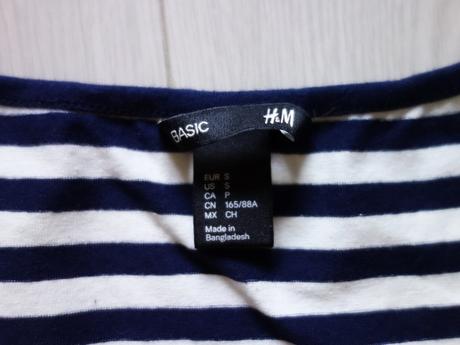 Dámske šaty h&m basic, h&m,s