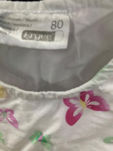 Dievčenské šaty velk.80, ergee,80