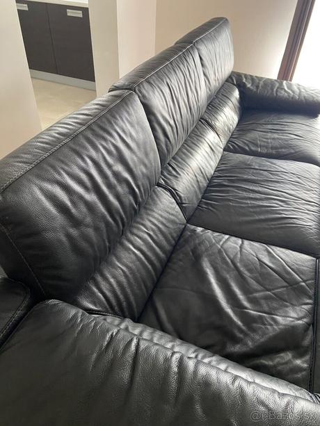 Kožená sedacia súprava, 