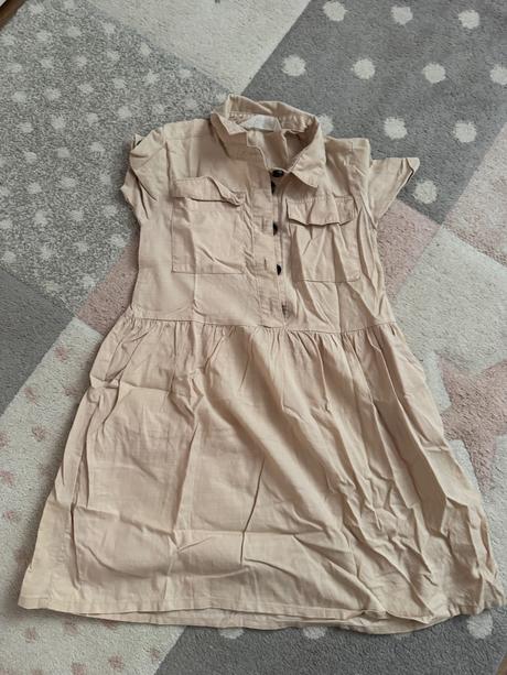 Lanové šaty, h&m,116