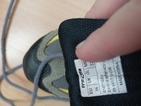 Turistické topánky trezeta, 36