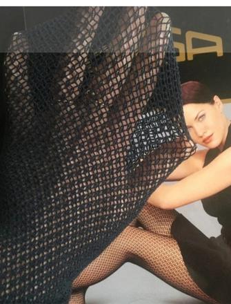 Sieťované pančuchy omsa, m / s / xs