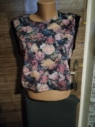 Dámske tričko crop top, m