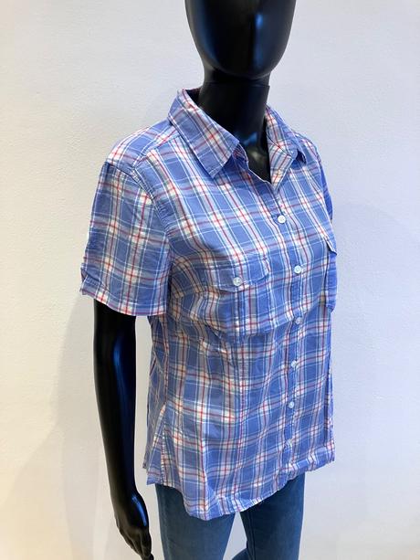 Dámska kockovaná košeľa h&m,veľk.44, h&m,l