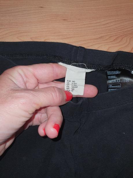 3/4 legíny ham, h&m,140