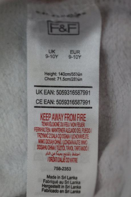 Mikina, f&f,140