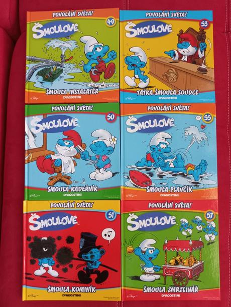 Knižky šmolkovia povolania sveta, 
