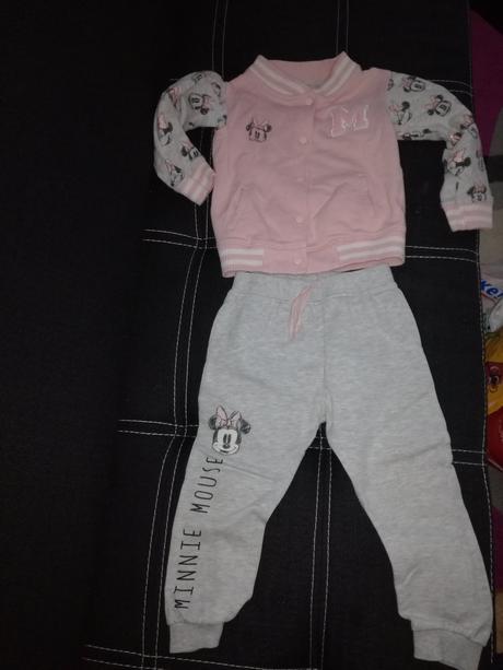 Dievčenská tepláková súprava minnie, veľ. 98, primark,98