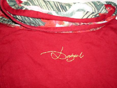 Tmavočervené, desigual,xl