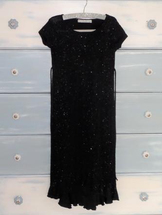 Šaty s volánikom veľ.128/134, 134