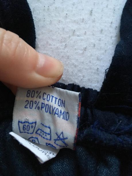 Namornicke nohavice na traky, h&m,68