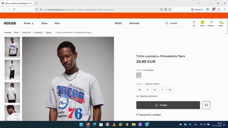 Tričko nba, dres nhl, tričko reebok, house,l / m