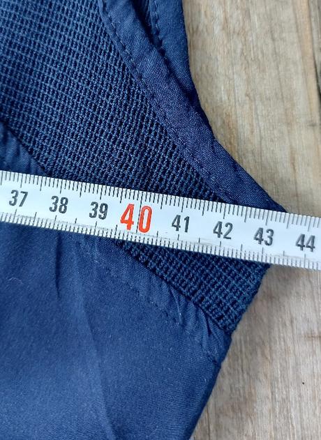 Tmavomodré letné šaty, 38