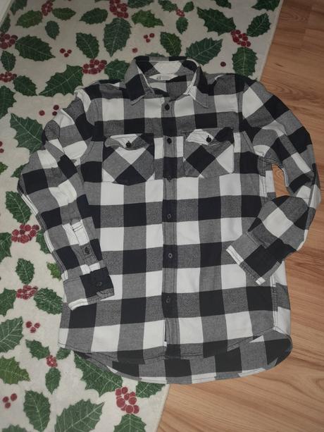 Károvaná košeľa, h&m,158