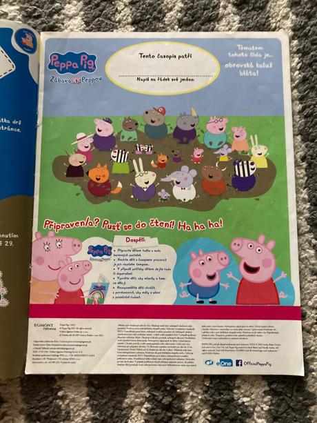 Medvídek pú, peppa pig, moje kamarátka conni, 