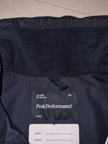 Chlap lyziarska bunda peak performance goretex, 158