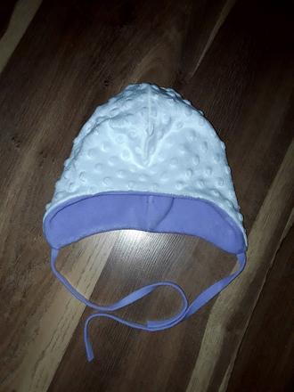 Čiapočka z minky podšita flisom, 104