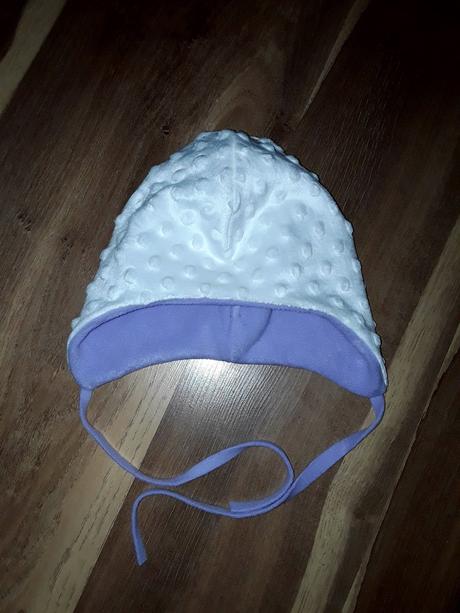 Čiapočka z minky podšita flisom, 104