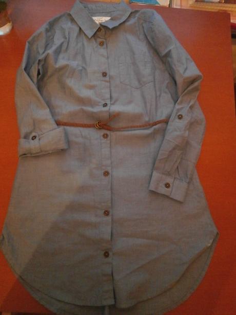 Košeľové šaty, h&m,140