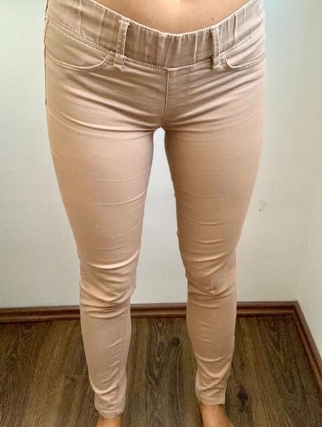 Tally weijl béžové nohavice, tally weijl,xs