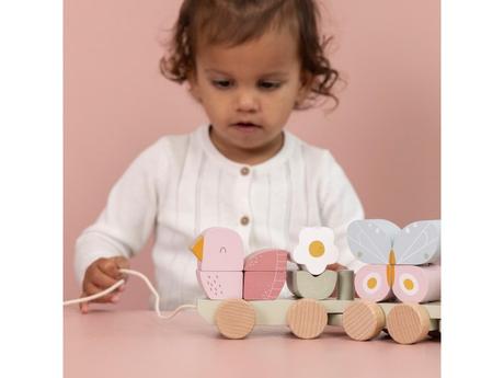 Little dutch vláčik kvety a motýle, 