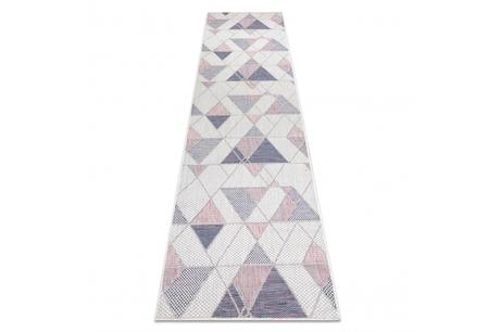 Koberec, behúň sisal sion, trojuholníky 70x200cm, 