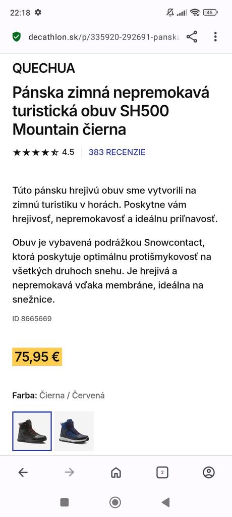 Zimné topánky decathlon, decathlon,41