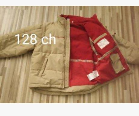 Velmi teplucka vetrovka 128 + vesta, disney,128