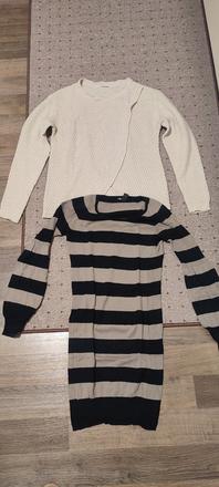 Tehotenské svetre s 2ks, h&m,s