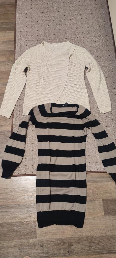 Tehotenské svetre s 2ks, h&m,s