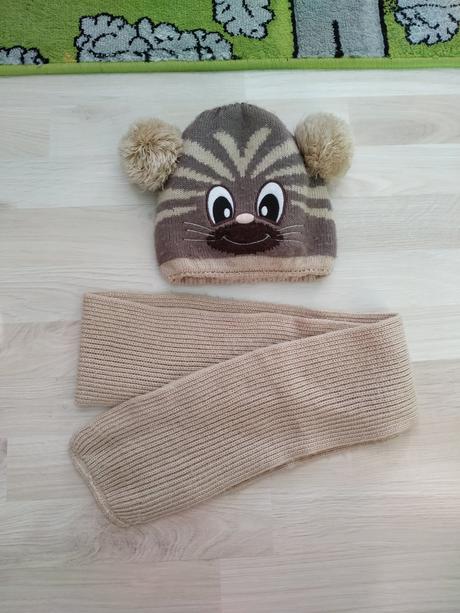 Čiapka+šál,