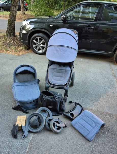 Kočík valco plná výbava penové a nafukovacie koles, valco baby,valco baby snap 4