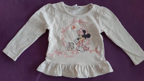 Tricko minnie s volanikom, disney,74