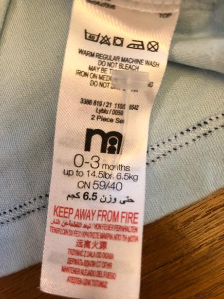 Mothercare - detské tricko s dlhým rukávom, mothercare,62