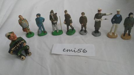 3204. mužské postavy - retro, 