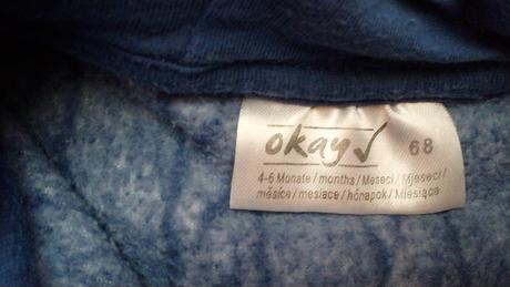 Flisova mikina, okay,68