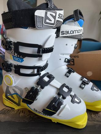 Lyžiarky salomon xmac lc80, veľkosť 24,5, salomon,38