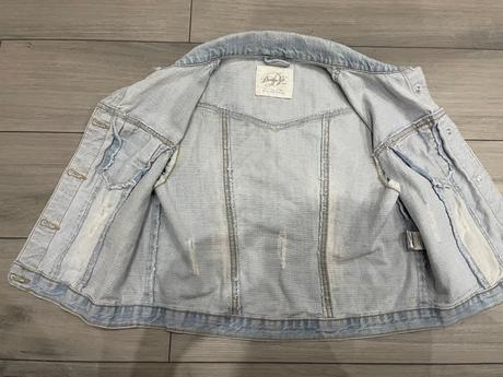 Krátka riflová vesta xs, denim co,xs