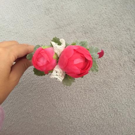 Čelenka pivonky + čipka, 