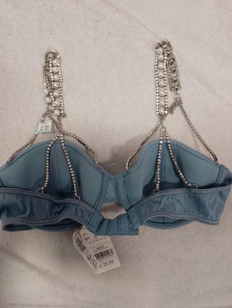 Krásna podprsenka s kamienkami, tezenis,80