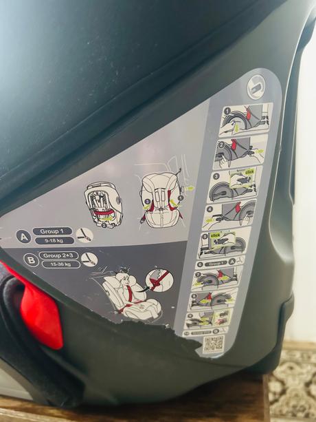 Detská autosedačka s isofixom, britax