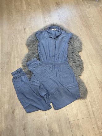 Dievčenský nohavicový overal h&m (170), h&m,170