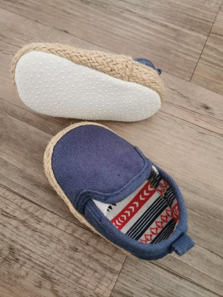 Modré capačky v štýle espadrilky f&f, f&f,<17