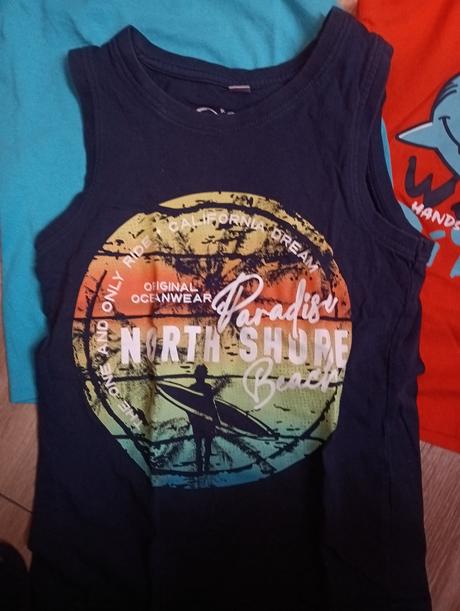 Letné tielka 4ks, bonprix,116