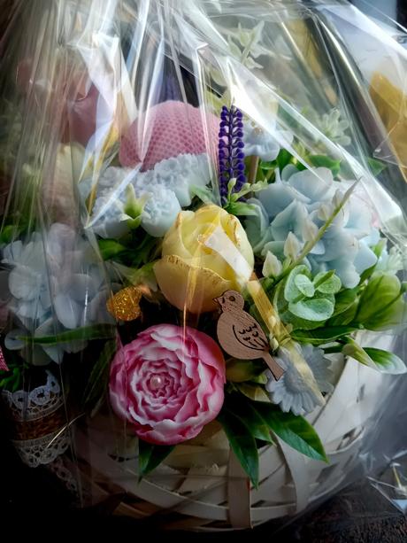 Mydlová kytička k 30tke,