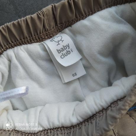 Zateplené nohavice, baby club,68