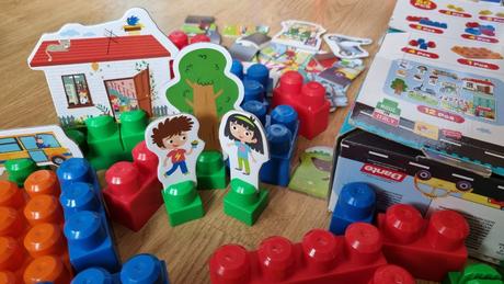 Talianska stavebnica lisciani blocks mesto,