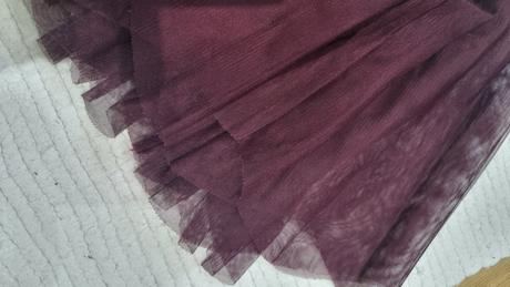 Telová bordová sukňa, mayoral,122